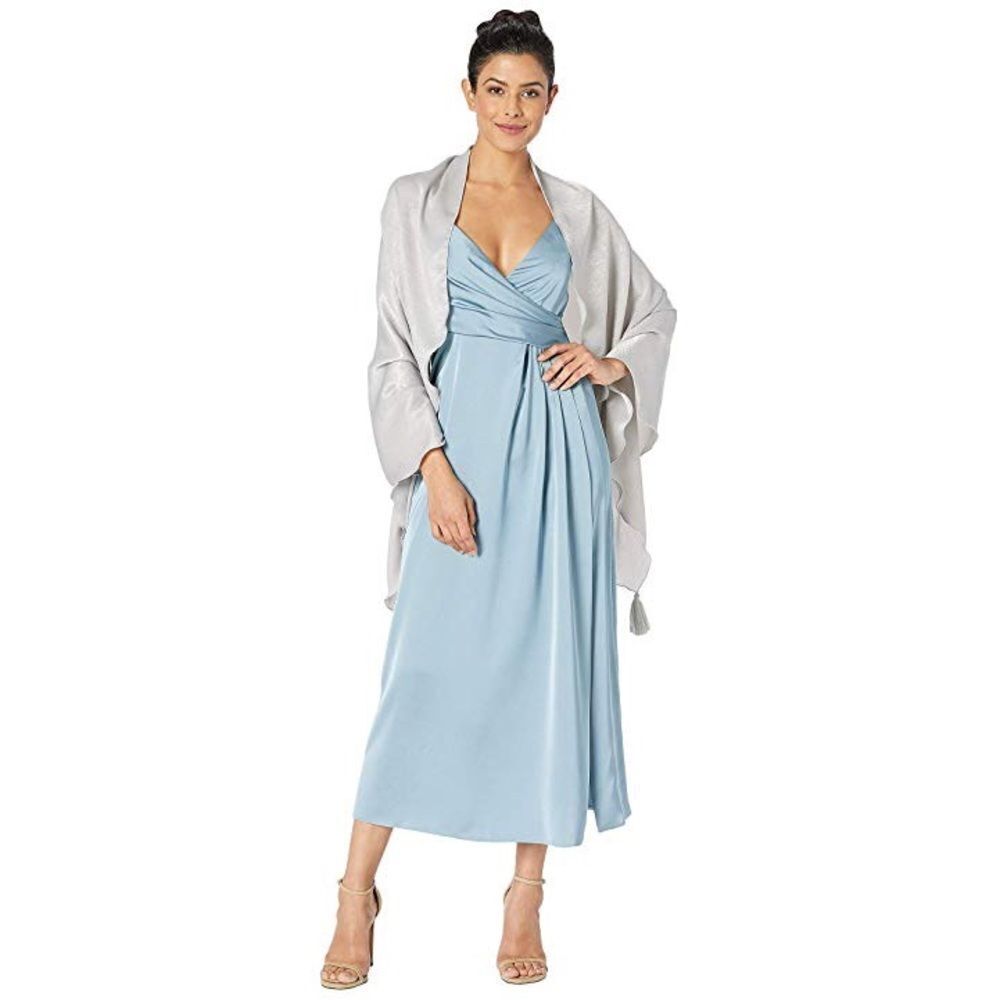 Echo Design Stole with Curly Edge Wrap (Echo Silver)